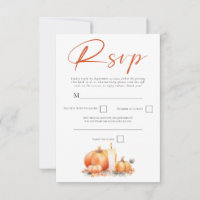 Terracotta Orange Pumpkins Fall Candle QR Code