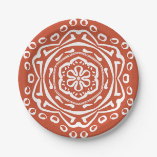 Terracotta Pappteller