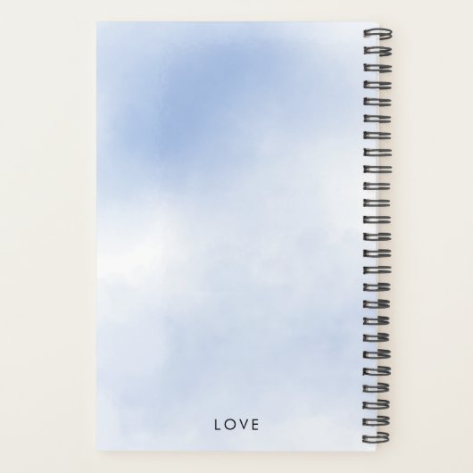 Terracotta Personal 2024 Weekly Planner Planer (Rückseite)