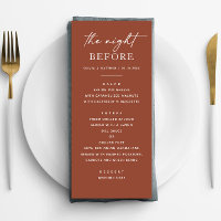 Terracotta Probe Dinner | Herbstnacht