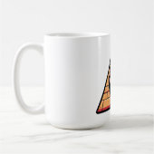 Terracotta Pyramid Eye Kaffeetasse (Links)