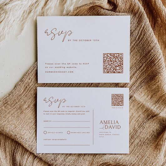 Terracotta QR Code UAWG Postkarte