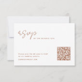 Terracotta QR Code UAWG Postkarte (Vorderseite)