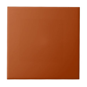 Terracotta Red Solid Color   #ac3d06 Fliese