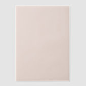 Terracotta Red Solid Color Wedding Liner Pergament Einladungen (Vorderseite)