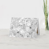 Terracotta Retro Bold Typografy Foto Wedding Dankeskarte (Rückseite)