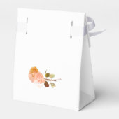 Terracotta Rose Katholische Hochzeit Geschenkschachtel (Rückseite)