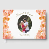 Terracotta Rose Katholische Hochzeitsnacht Gästebu Gästebuch (Vorderseite)