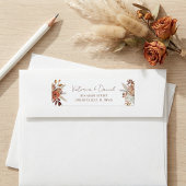 Terracotta Rust floral Boho Herbstduftnote