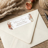 Terracotta Rust floral Boho Herbstduftnote