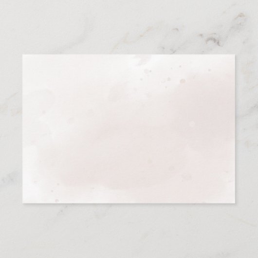 Terracotta Rust Floral Boho Hochzeit im Herbst Dankeskarte (Rückseite)