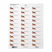 Terracotta Rust Floral Pampas Grass Fall Party (Vorne)