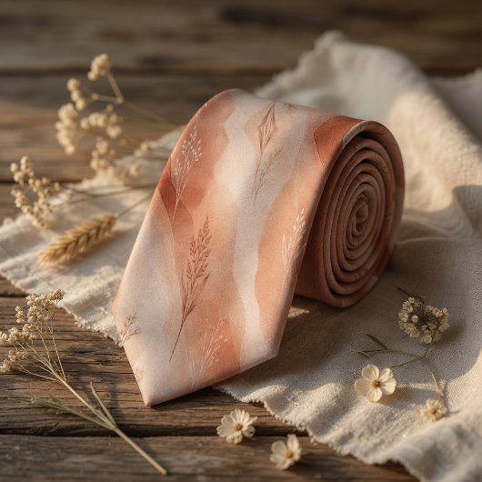 Terracotta Rustic Krawatte