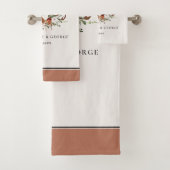 Terracotta Salbei Badhandtuch Set (Insitu)