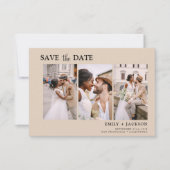 Terracotta Save the Date 4 Foto Einfach (Vorderseite)