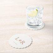 Terracotta | Simple Chic Couple Untersetzer (Vor Ort)