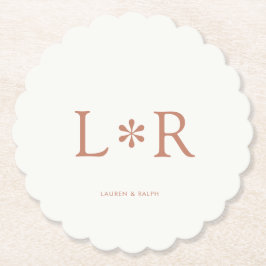 Terracotta | Simple Chic Couple Untersetzer