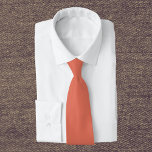 Terracotta Solid Color Krawatte<br><div class="desc">Terracotta Solid Color</div>