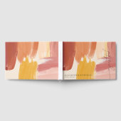 Terracotta Sunrise | Wedding Guest Book Gästebuch (Voll)