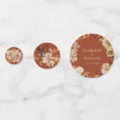 Terracotta Table Confetti Konfetti (Vorderseiten)