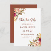 Terracotta tasting in der Fattoria Save The Date (Vorne/Hinten)