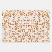 Terracotta Terrazzo Packpapier Geschenkpapier Set (Vorderseite 2)