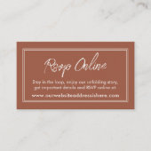 Terracotta UAWG Online Begleitkarte (Vorderseite)