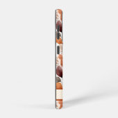 Terracotta- und Burgundy-Herbstlaube | Boho Autumn Samsung Galaxy Hülle (Rechte Seite)