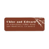 Terracotta und Ivory Elegante (Vorne)