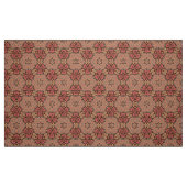 Terracotta und Tan Honeycomb Tile Pattern Stoff (Fat Quarter (45,7 x 55,9 cm))
