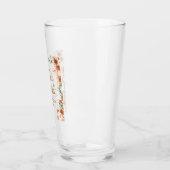 Terracotta und Tequila Brautparty Glasfaser Cup Glas (Links)
