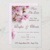 Terracotta und White Blume Exotic Boho Wedding I Einladung (Vorne/Hinten)