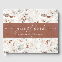 Terracotta und White Orchids Floral Boho Wedding