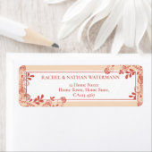 Terracotta Viktorianische Blumenspitze (Insitu)