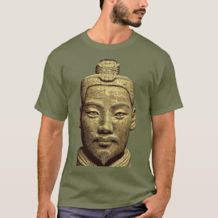 Terracotta Warrio - Alte Gold Kunst T-Shirt