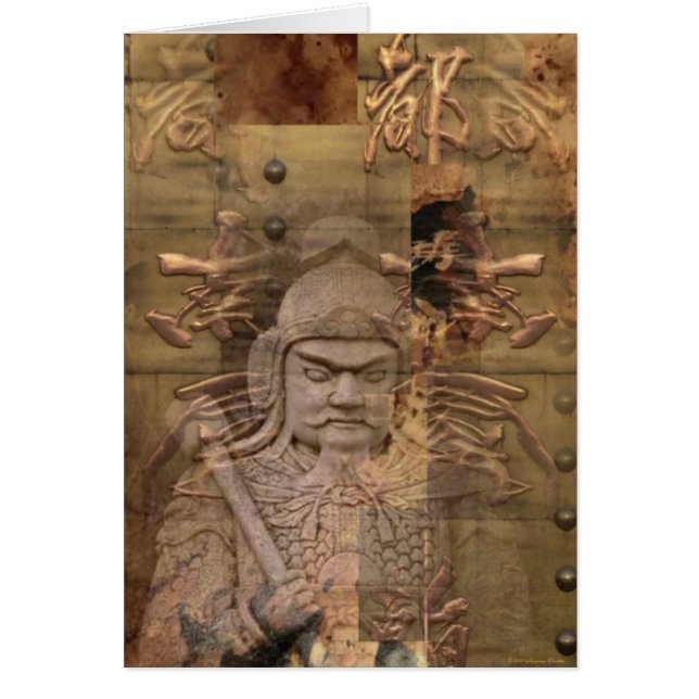 Terracotta Warrior Card (Vorne)