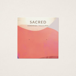 Terracotta Watercolor, Abstrakter Ohrenbildschirm