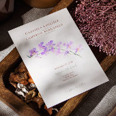 Terracotta Watercolor Boho Einladung