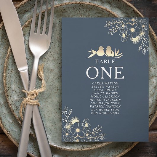 Terracotta Wedding Chart