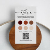 Terracotta Wedding Guest Atture + QR | Kleidercode Begleitkarte