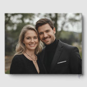 Terracotta Wedding Guest Books Foil Guestbook Gästebuch (Rückseite)