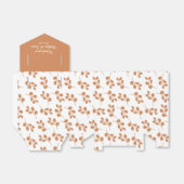 Terracotta White Wedding Geschenkschachtel (Ungefaltet)