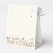 Terracotta Wildblume Boho Kinderdusche im Blut Geschenkschachtel (Rückseite)