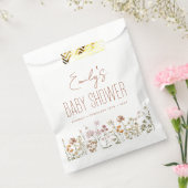 Terracotta Wildblume Boho Kinderdusche im Blut Geschenktütchen (Versiegelt)