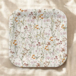 Terracotta Wildblume Boho Kinderdusche im Blut Pappteller<br><div class="desc">Suchen Sie nach den perfekten Tellern, um Ihre Wildblume Boho Babydusche Dekor zu erhöhen? Sehen Sie nur diese herrlichen und skurrilen Servietten! Diese aus hochwertigen Materialien gefertigten Servietten mit einem schönen Wildblume-Druck werden Ihre Gäste begeistern. Mit ihrem böhmisch inspirierten Design und den sanften, zarten Farben sind diese Teller die perfekte...</div>