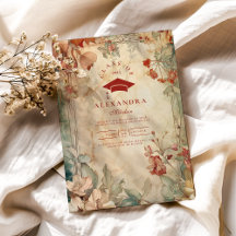 Terracotta Wildblume Graduation Party