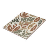 Terracotta Wildblume Rustic Boho Frühlingsdekor Fliese (Seite)