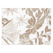 Terracotta Wildblume Rustic Boho Frühlingsdekor Tischdecke (Vorderseite (Horizontal))