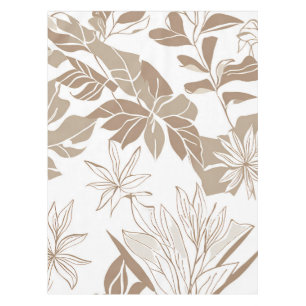 Terracotta Wildblume Rustic Boho Frühlingsdekor Tischdecke