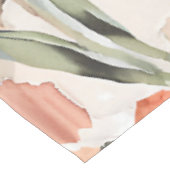 Terracotta Wildblume Rustic Boho Tischdekor Tischdecke (Schrägansicht)